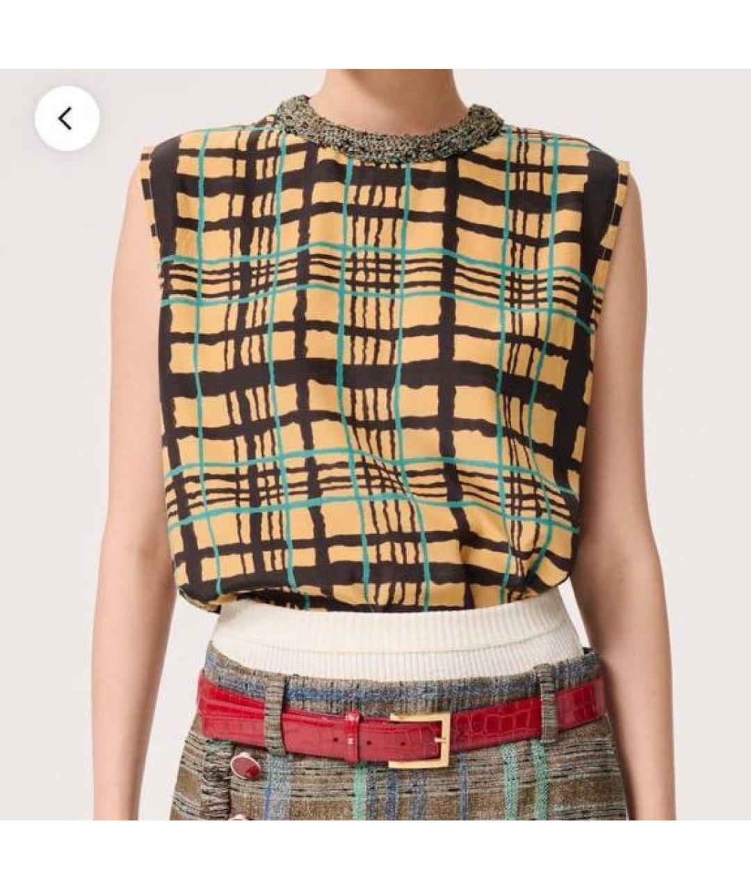 CHANEL Шелковая майка, фото 3