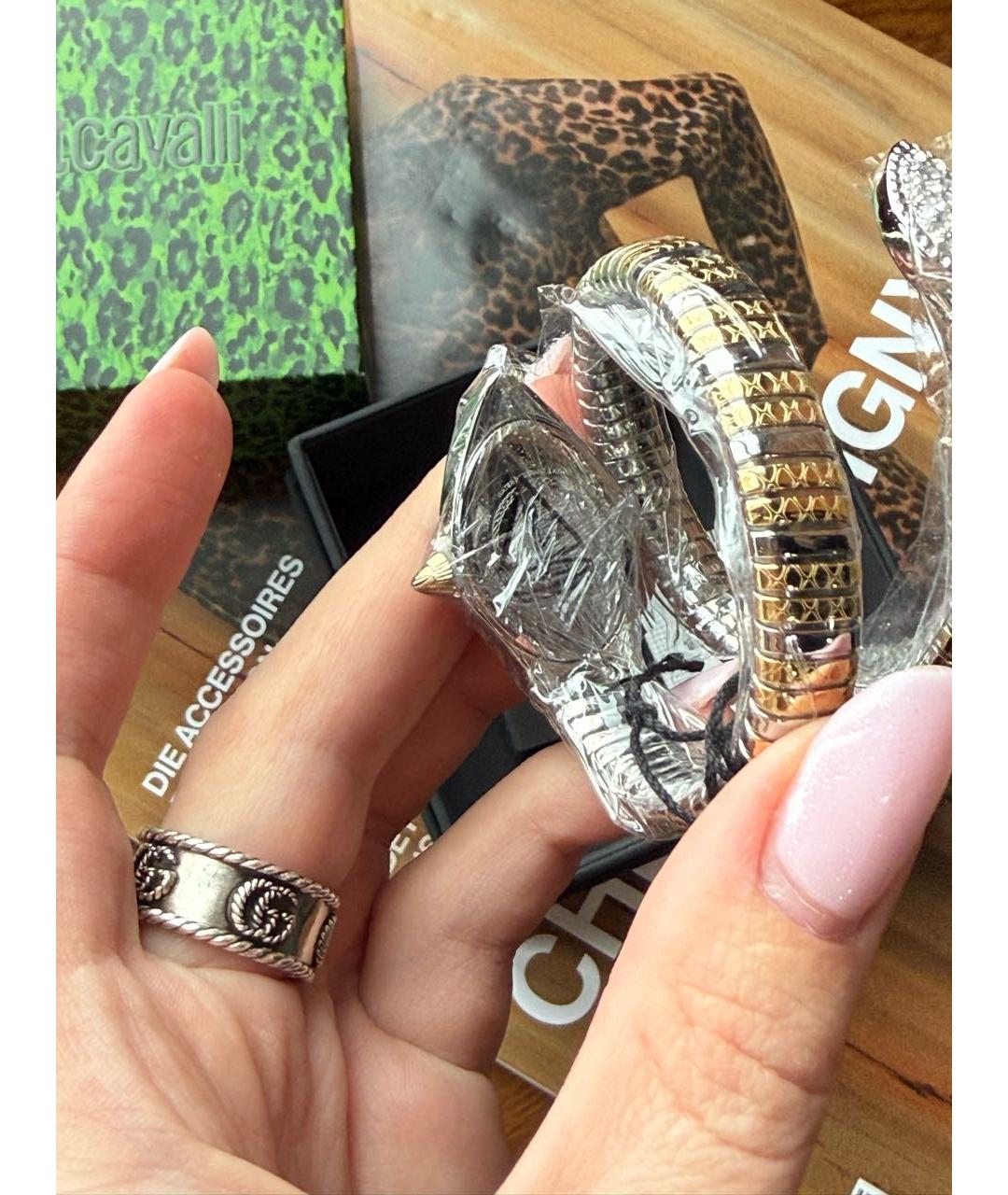 JUST CAVALLI Золотые часы, фото 5