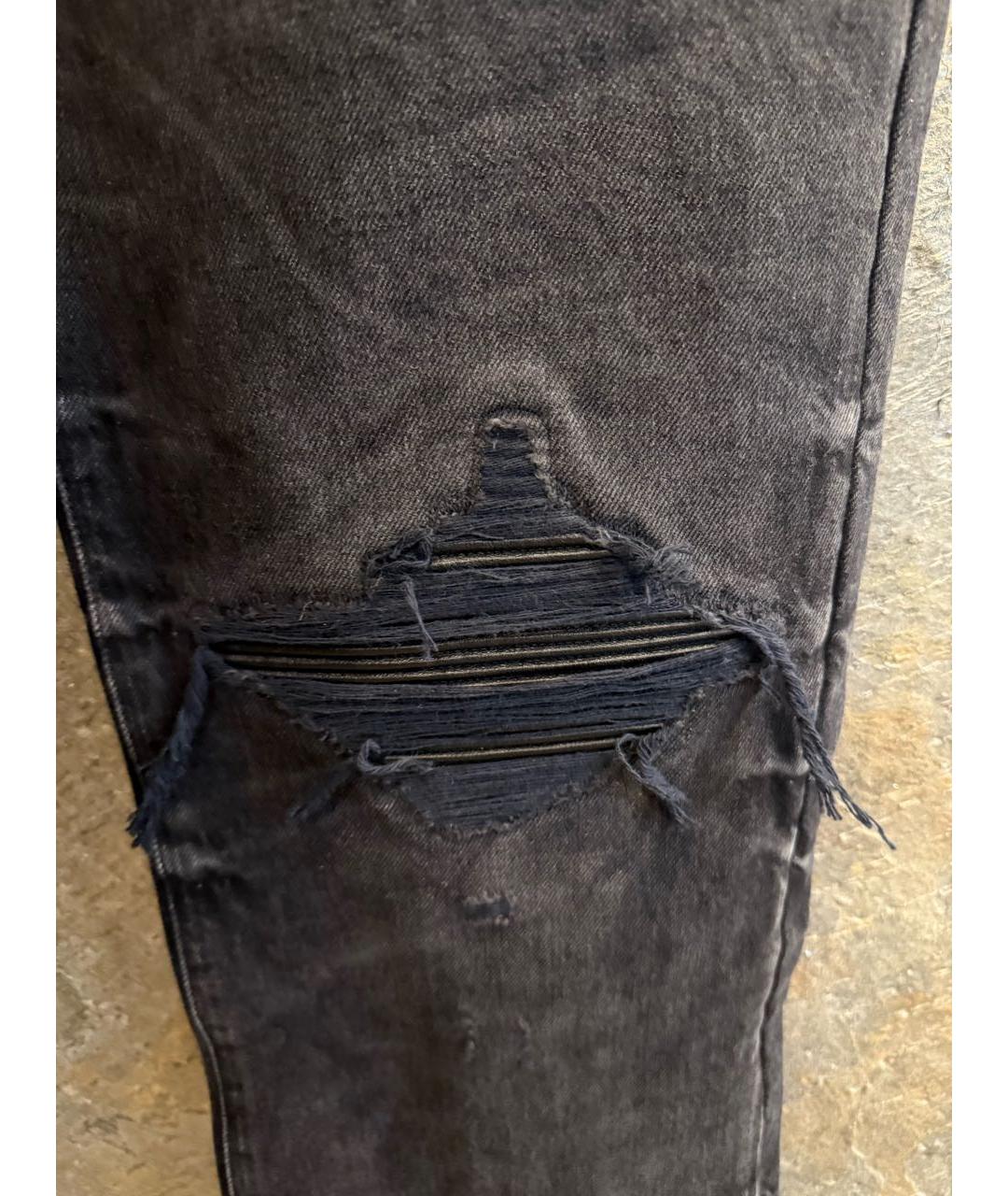AMIRI Черные прямые джинсы, фото 4
