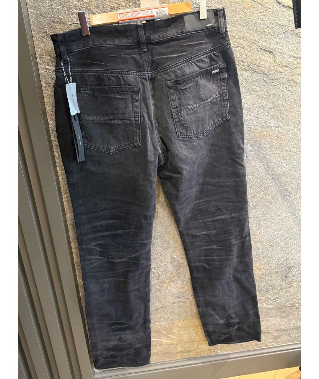 AMIRI Черные прямые джинсы, фото 2