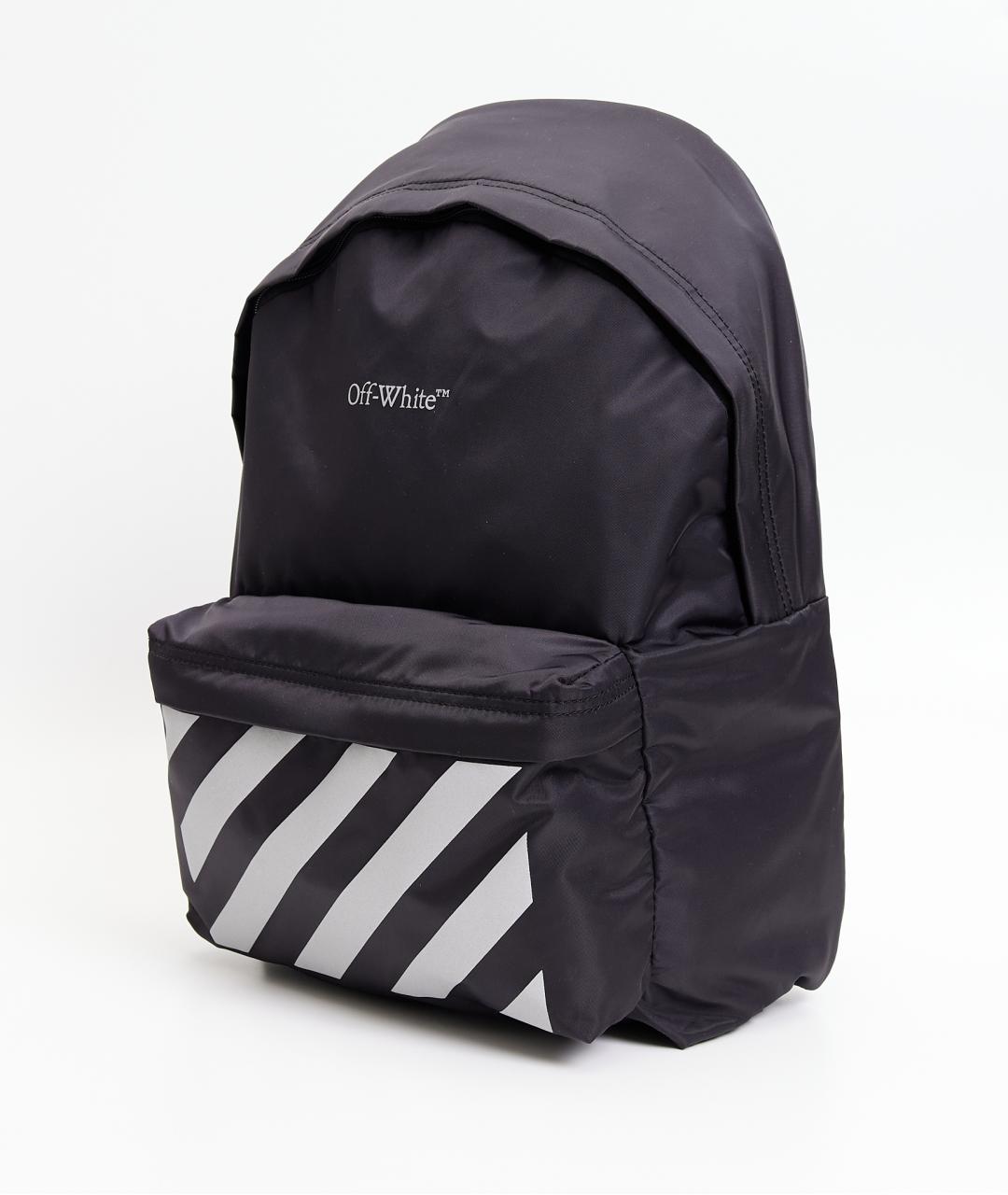 OFF-WHITE Черный рюкзак, фото 2