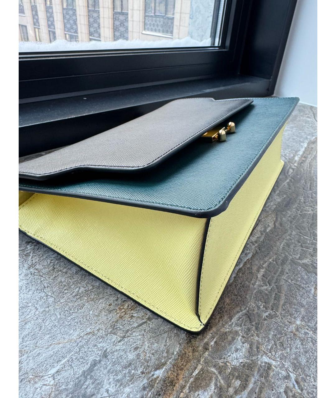 MARNI Мульти кожаная сумка через плечо, фото 7