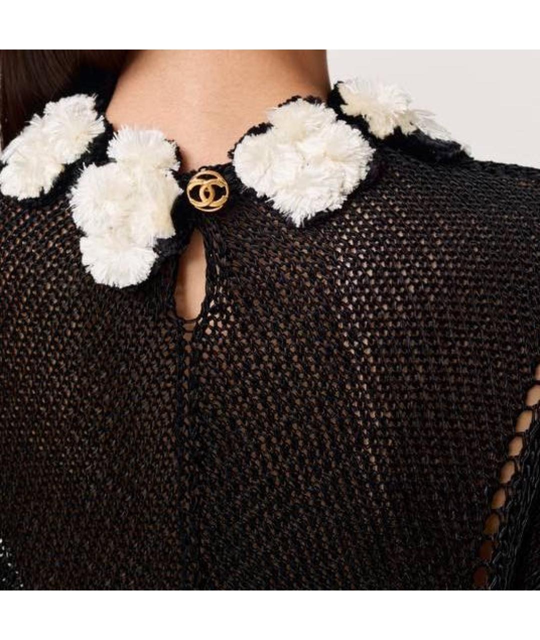 CHANEL Черный кардиган, фото 3