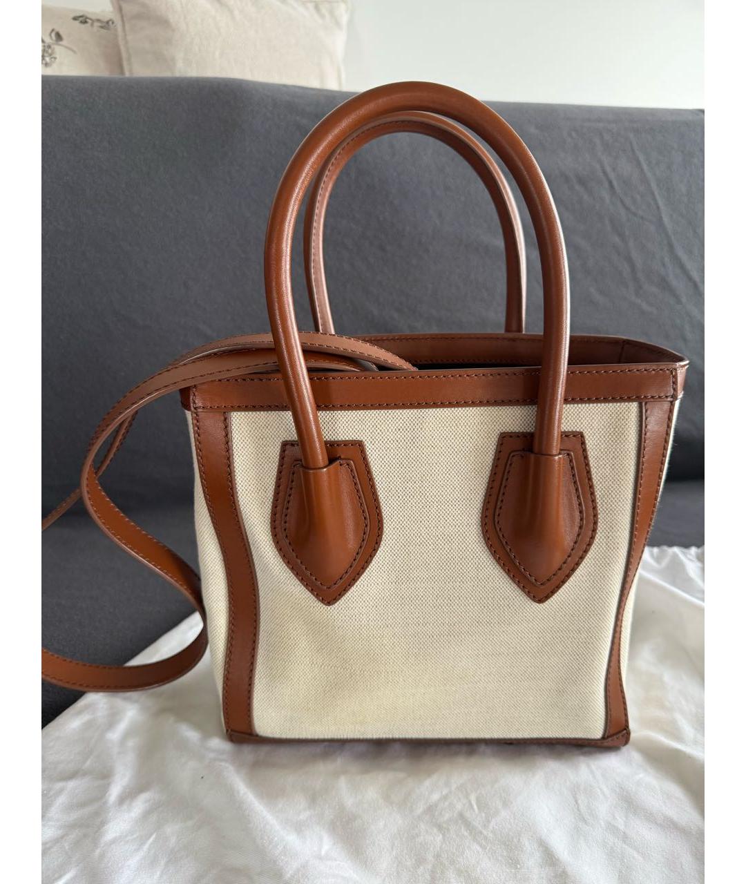 BALMAIN Бежевая сумка тоут, фото 3