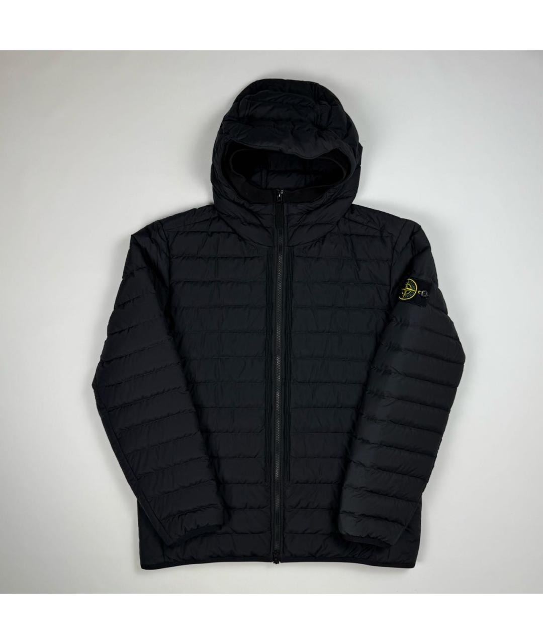 STONE ISLAND Темно-синий пуховик, фото 6