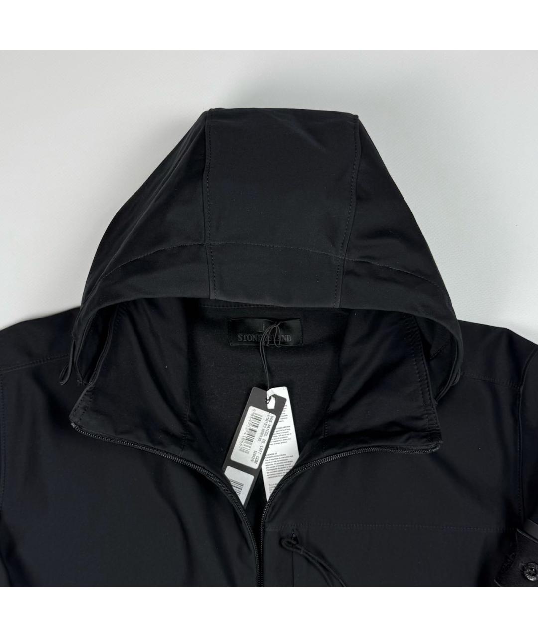 STONE ISLAND Черная куртка, фото 3