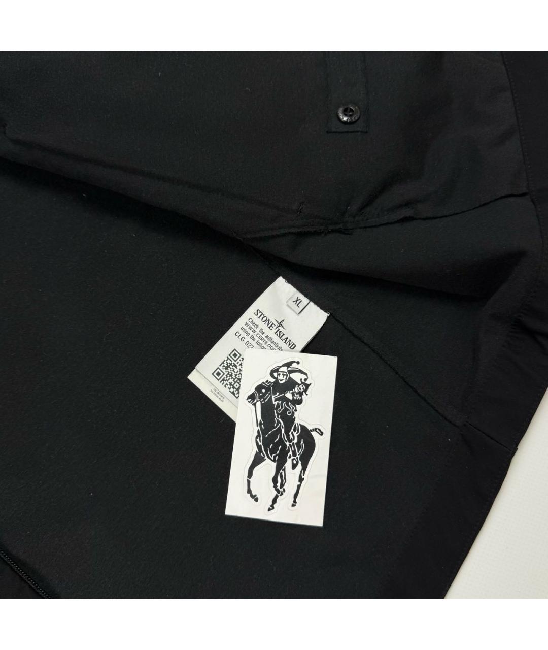 STONE ISLAND Черная куртка, фото 5