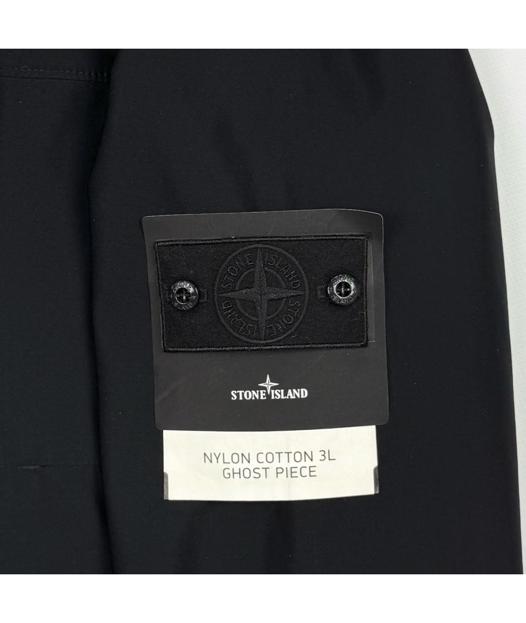 STONE ISLAND Черная куртка, фото 4