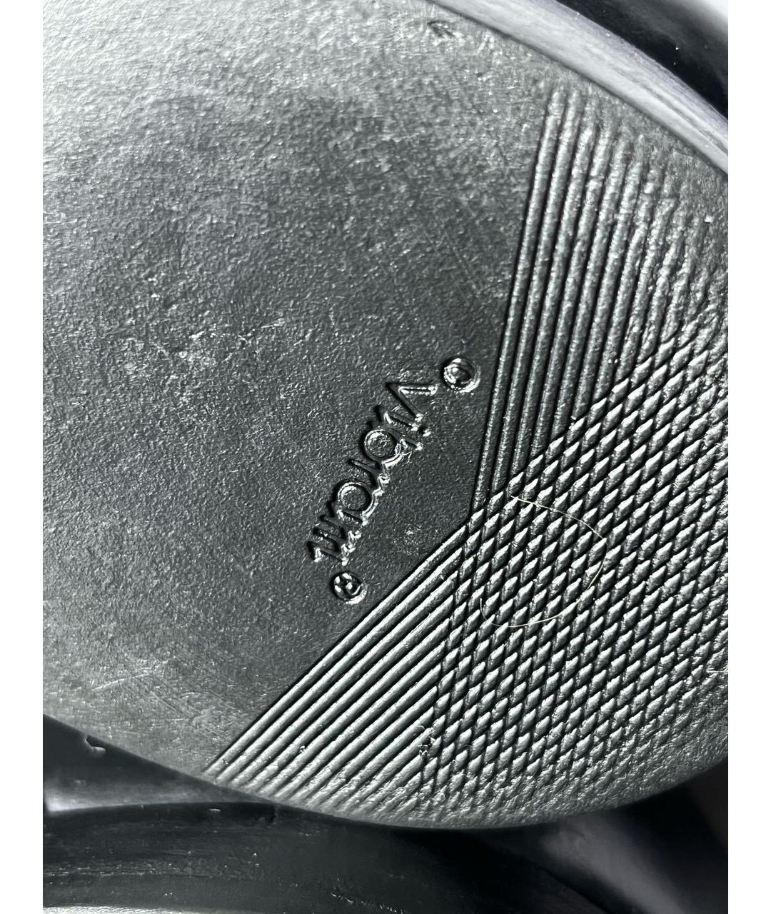 LOUIS VUITTON Черные кожаные туфли, фото 6