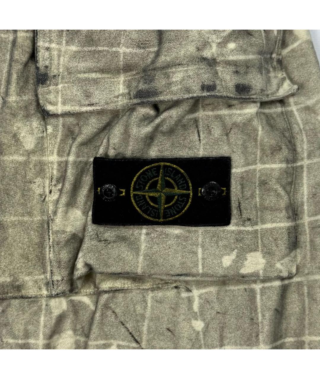 STONE ISLAND Мульти повседневные брюки, фото 4