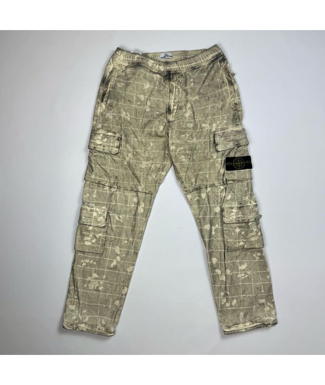 STONE ISLAND Мульти повседневные брюки, фото 6