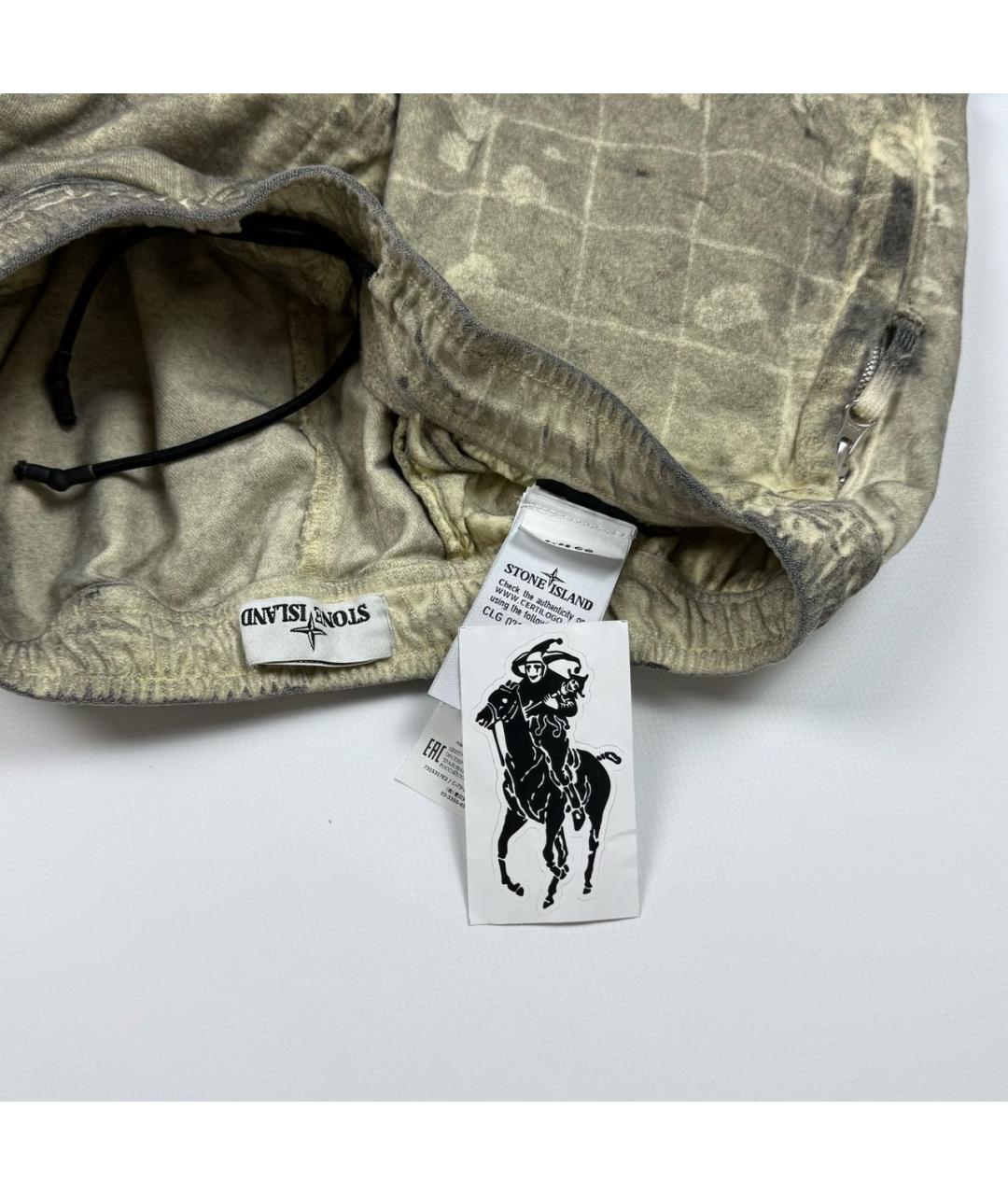 STONE ISLAND Мульти повседневные брюки, фото 5