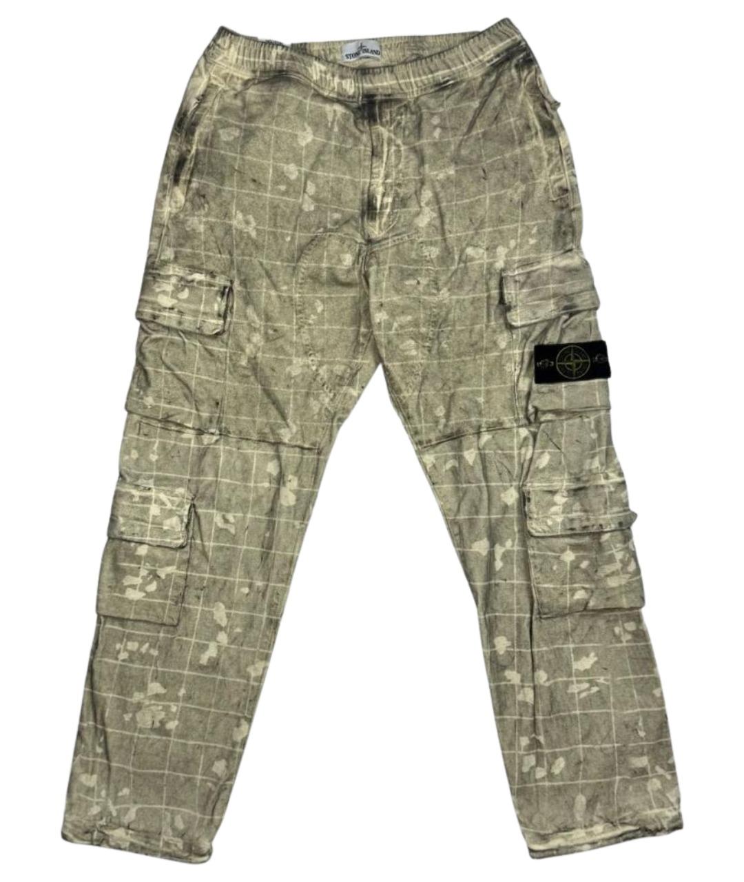 STONE ISLAND Мульти повседневные брюки, фото 1