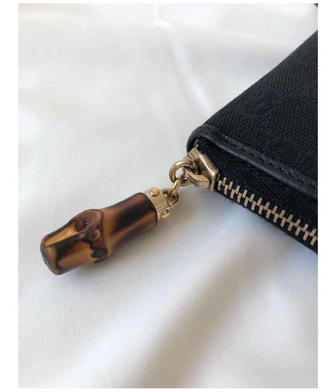 GUCCI Черный кошелек, фото 5