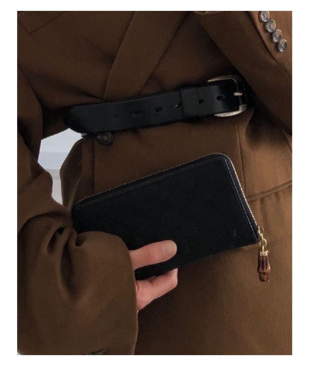 GUCCI Черный кошелек, фото 7