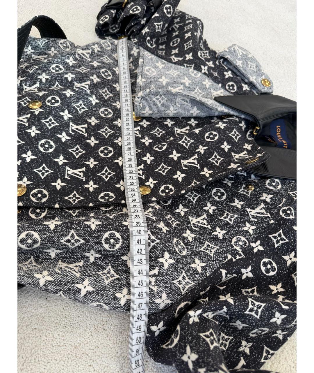LOUIS VUITTON Серый хлопковый тренч/плащ, фото 6