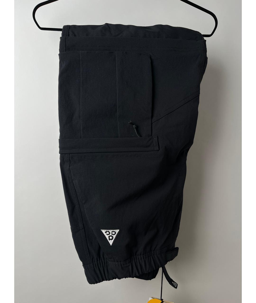 NIKE Черные повседневные брюки, фото 2