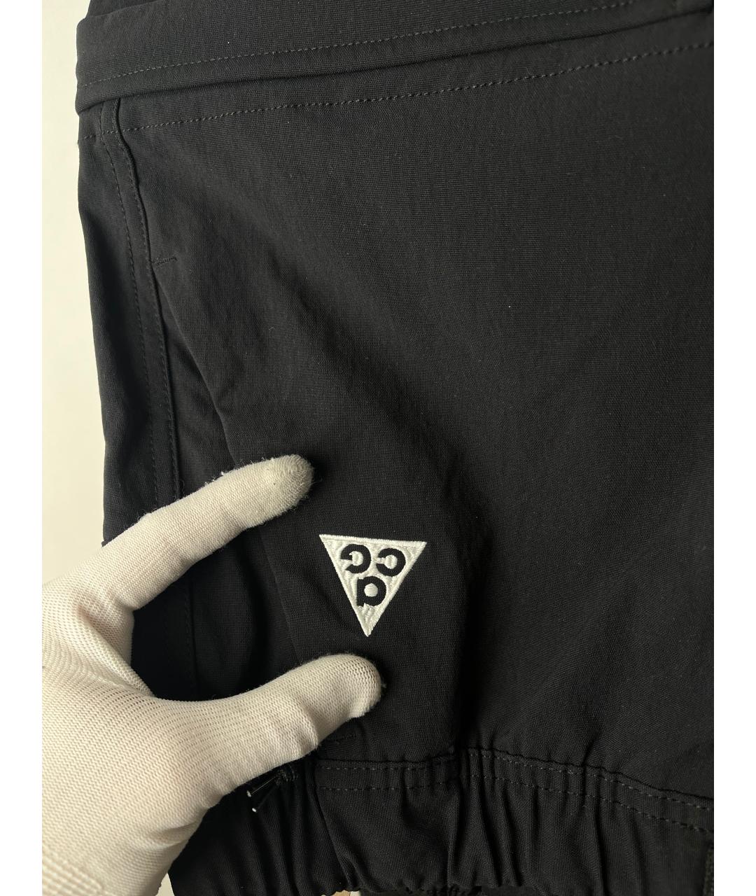 NIKE Черные повседневные брюки, фото 7