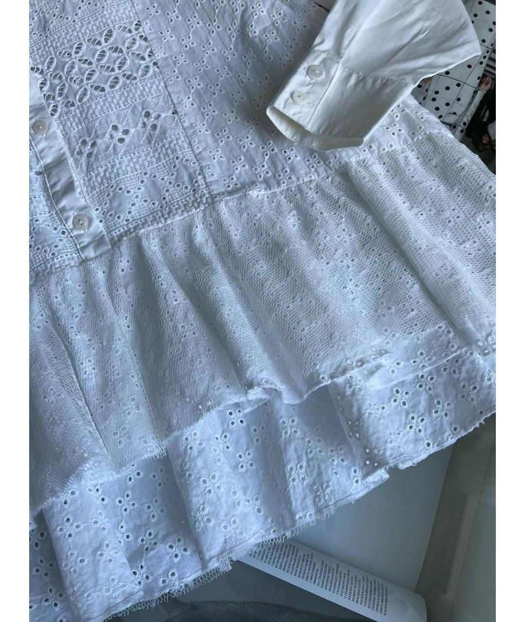 ERMANNO SCERVINO Бежевая рубашка, фото 8