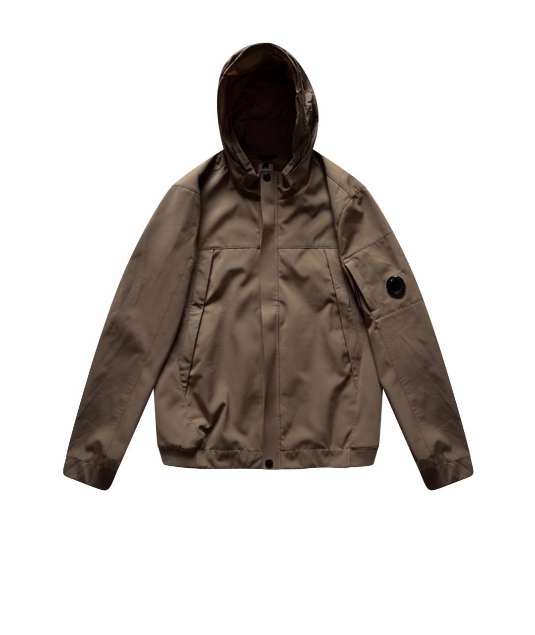 CP COMPANY Горчичная полиэстеровая куртка, фото 1