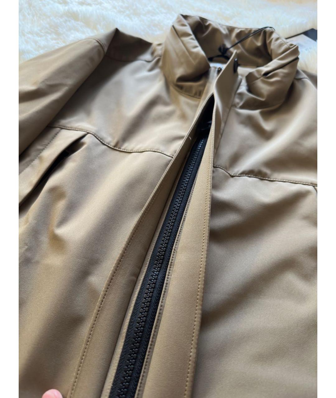 CP COMPANY Горчичная полиэстеровая куртка, фото 6