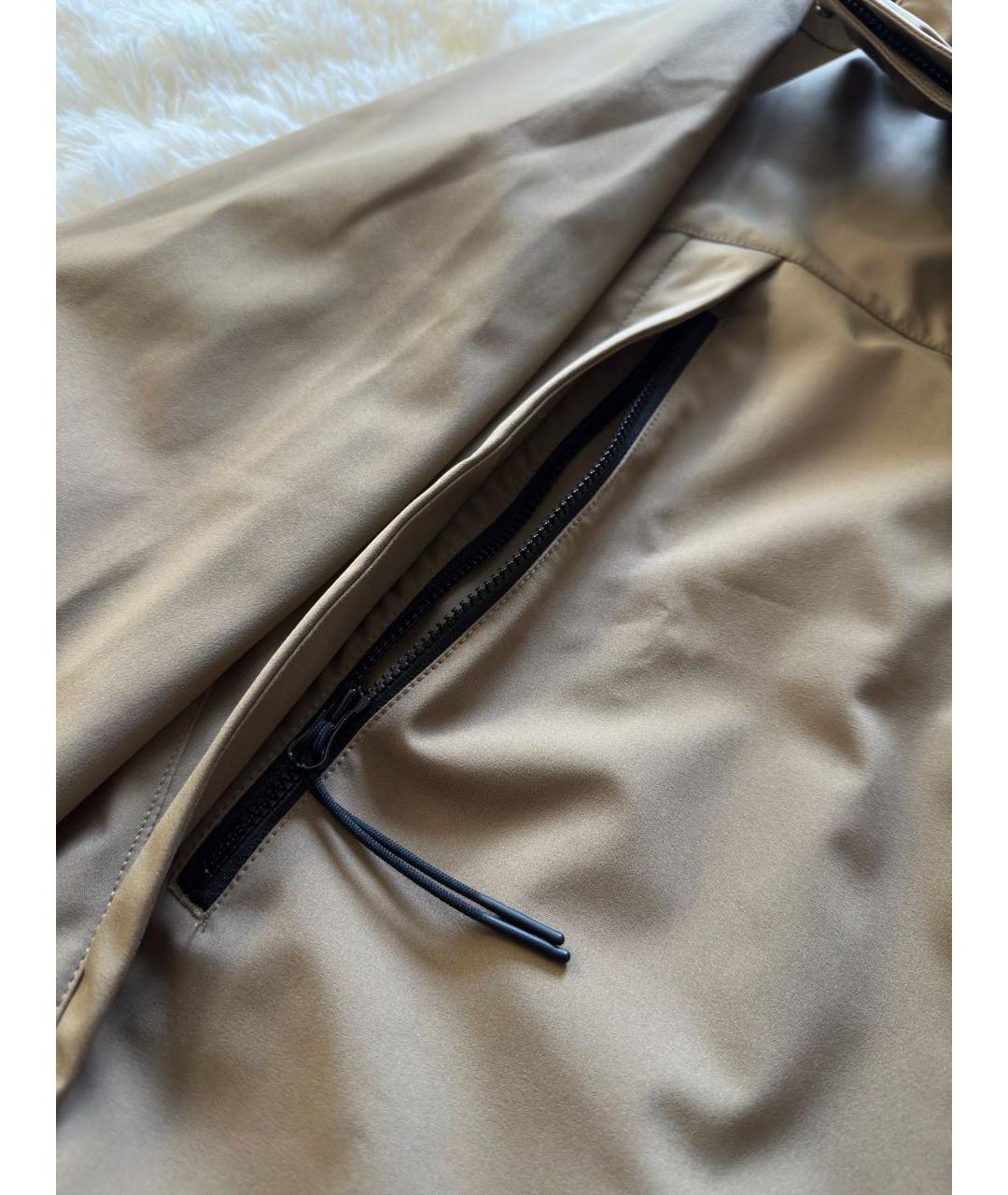 CP COMPANY Горчичная полиэстеровая куртка, фото 7