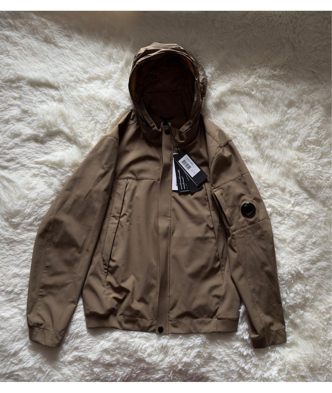 CP COMPANY Горчичная полиэстеровая куртка, фото 8