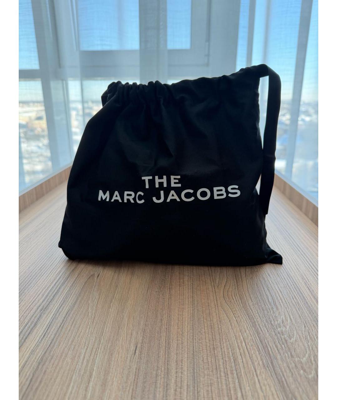 MARC JACOBS Черная кожаная сумка через плечо, фото 5