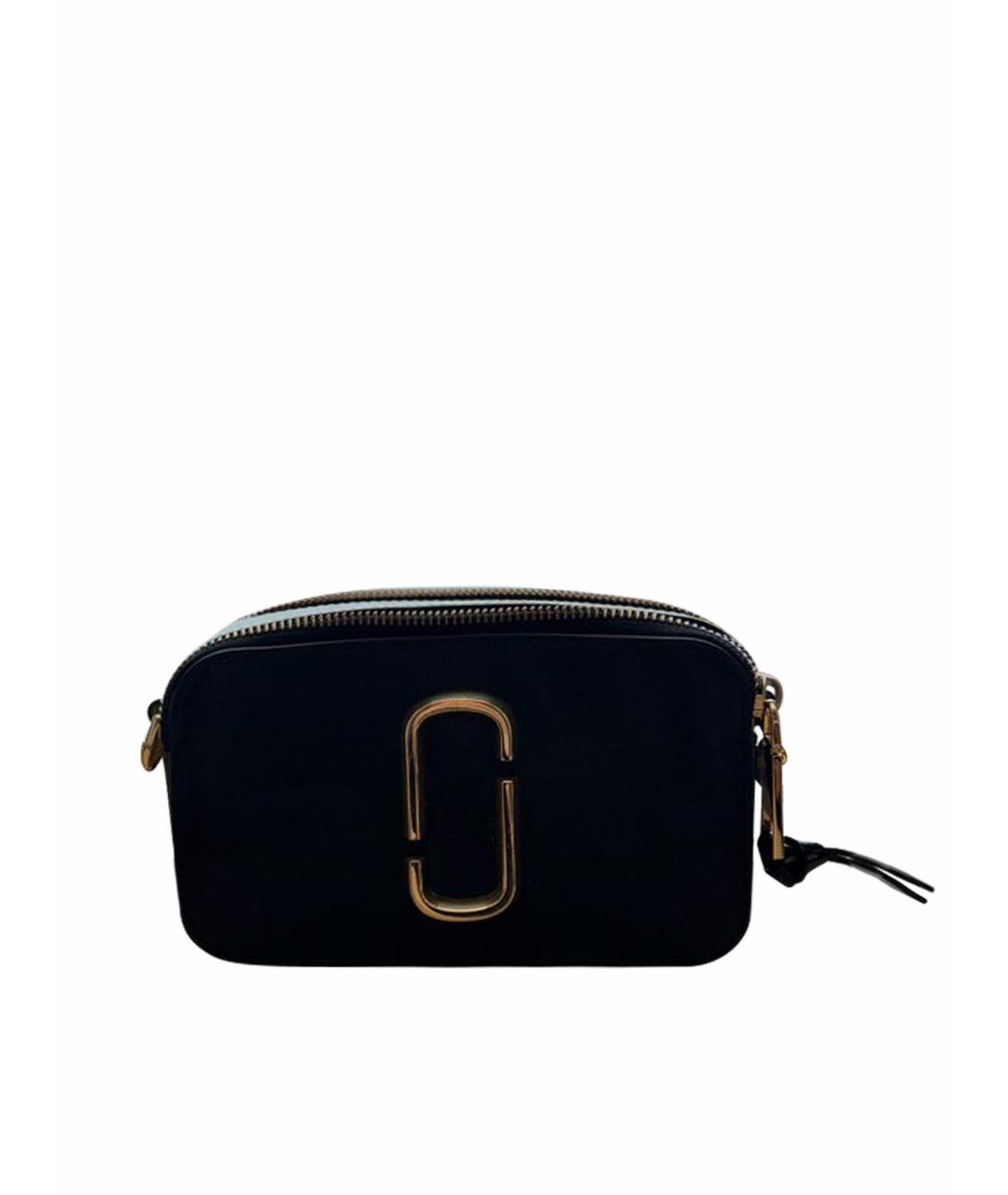 MARC JACOBS Черная кожаная сумка через плечо, фото 6