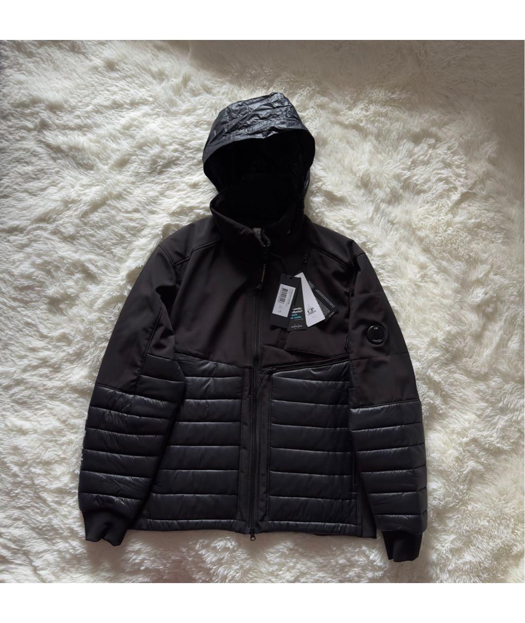 CP COMPANY Черная полиэстеровая куртка, фото 6