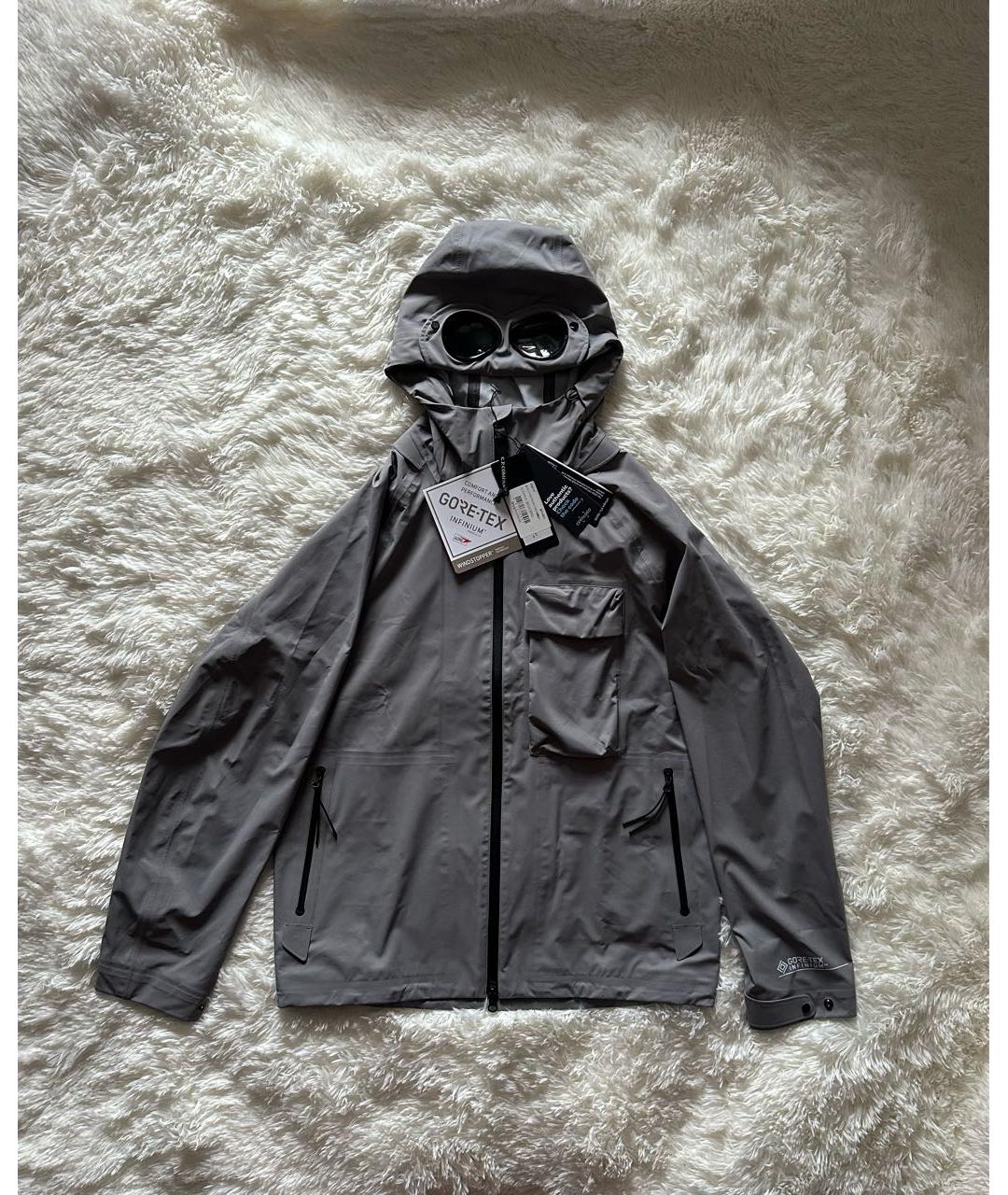 CP COMPANY Серая полиамидовая куртка, фото 7