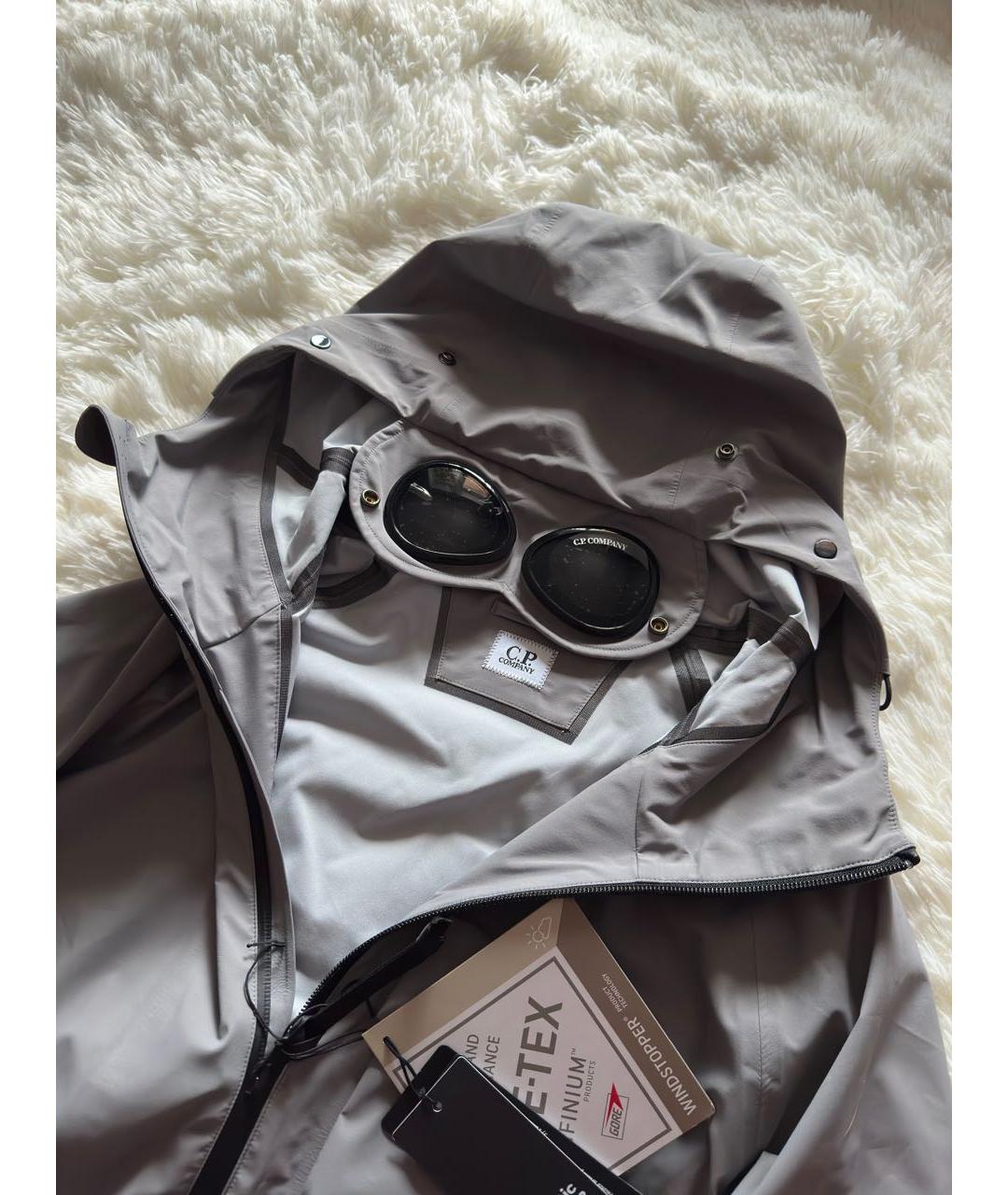 CP COMPANY Серая полиамидовая куртка, фото 3