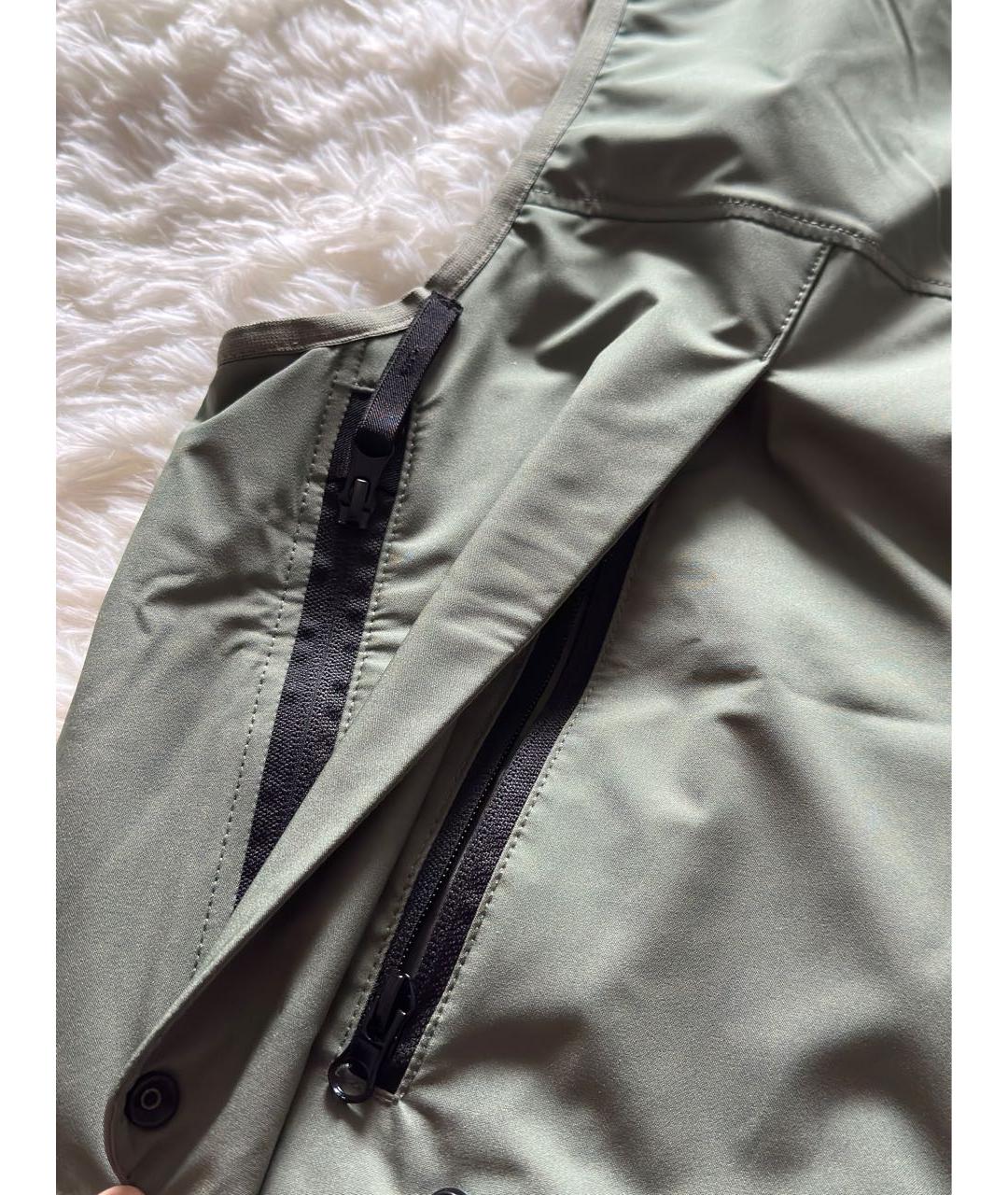 STONE ISLAND Зеленый полиэстеровый жилет, фото 4