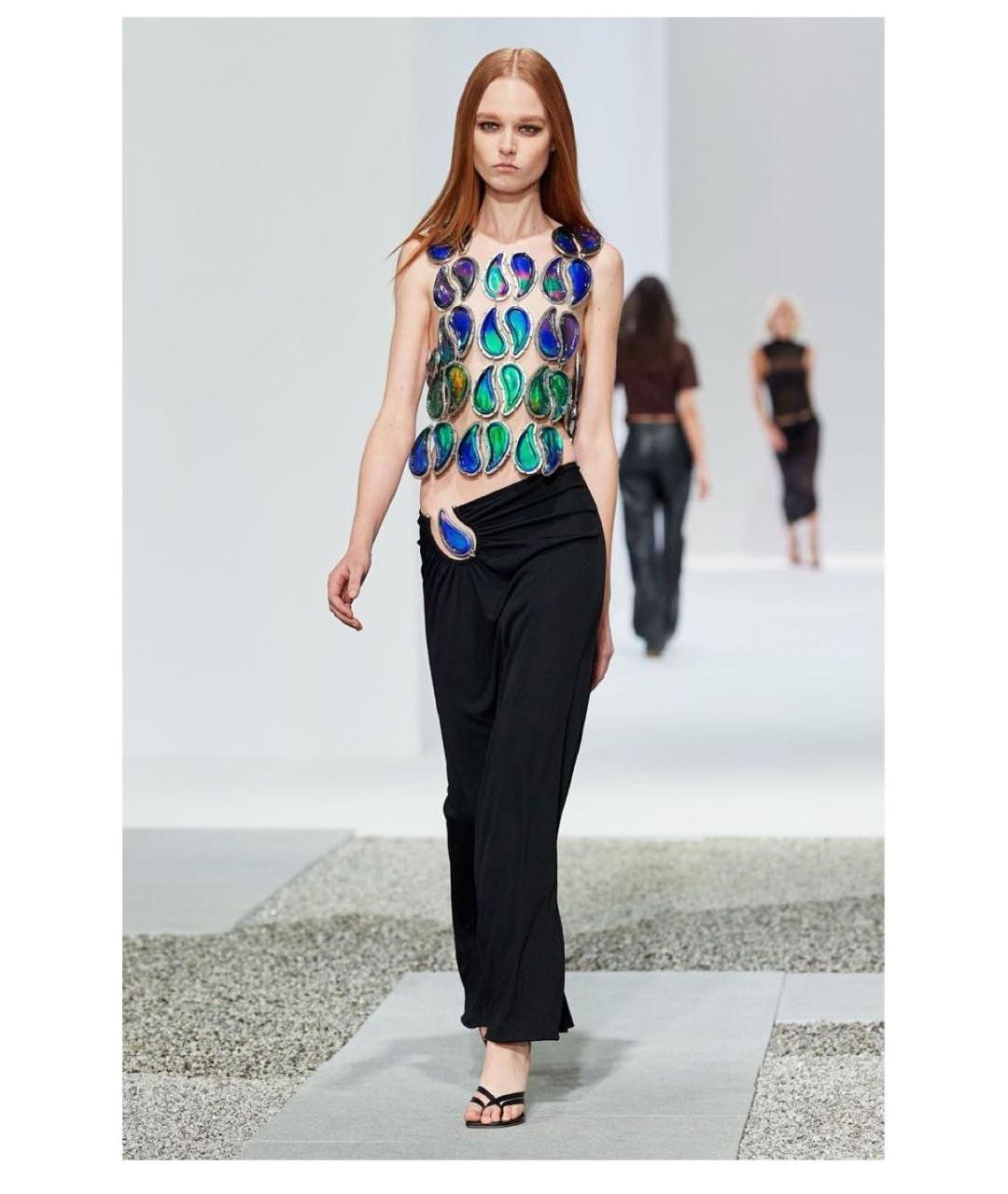 CHRISTOPHER ESBER Черная юбка макси, фото 2