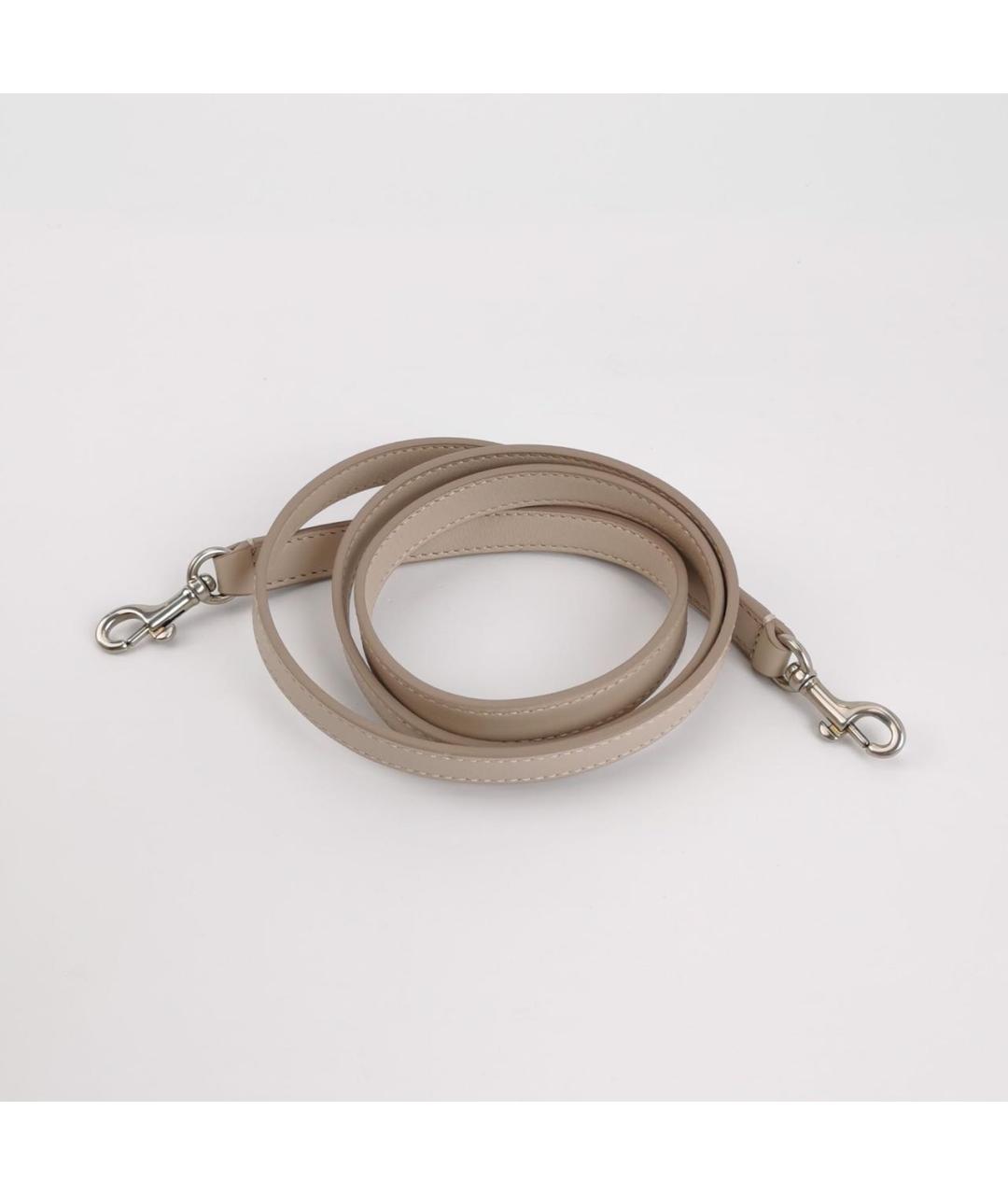 BALENCIAGA Белая кожаная сумка через плечо, фото 3