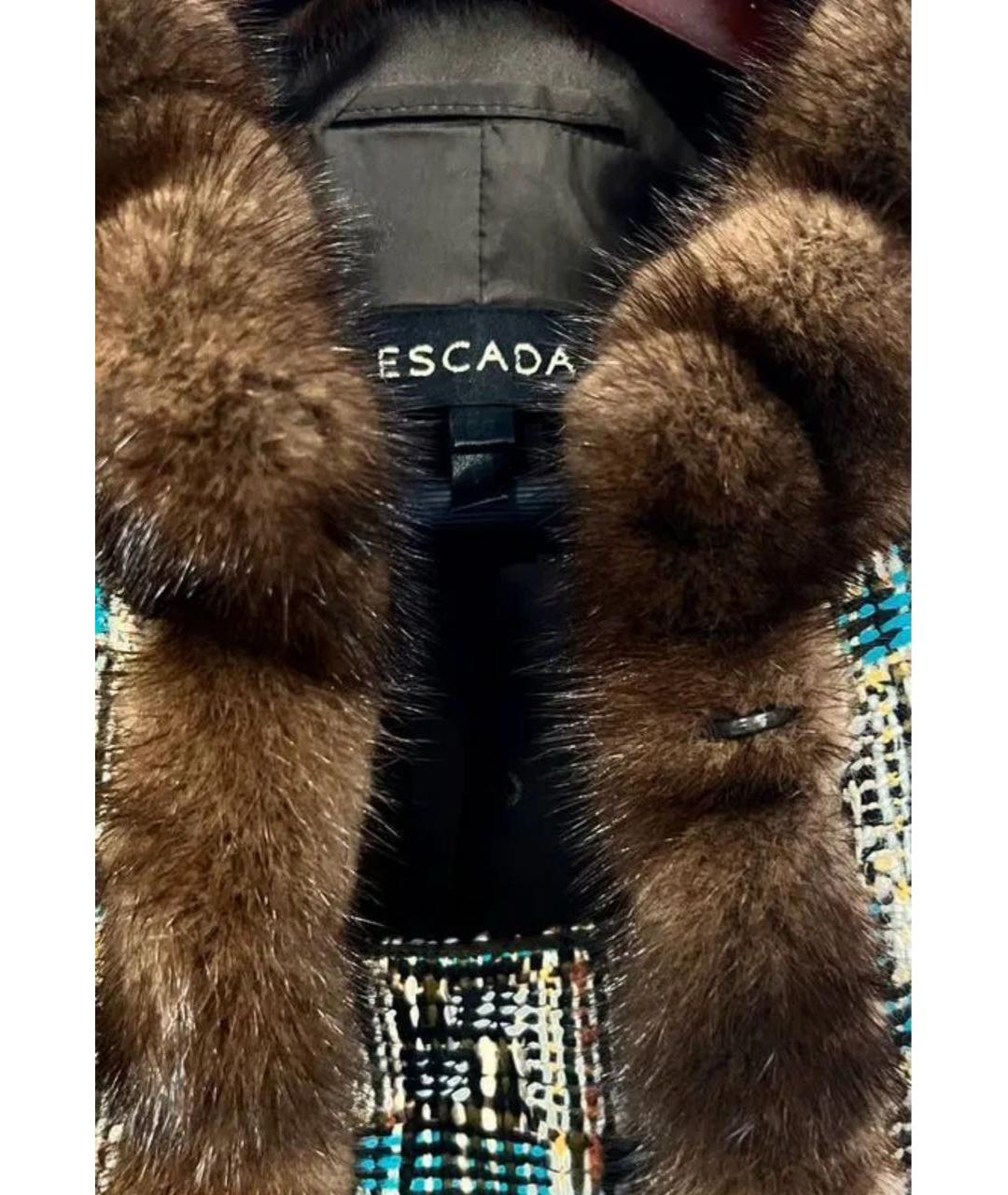 ESCADA Мульти полиэстеровый костюм с юбками, фото 3