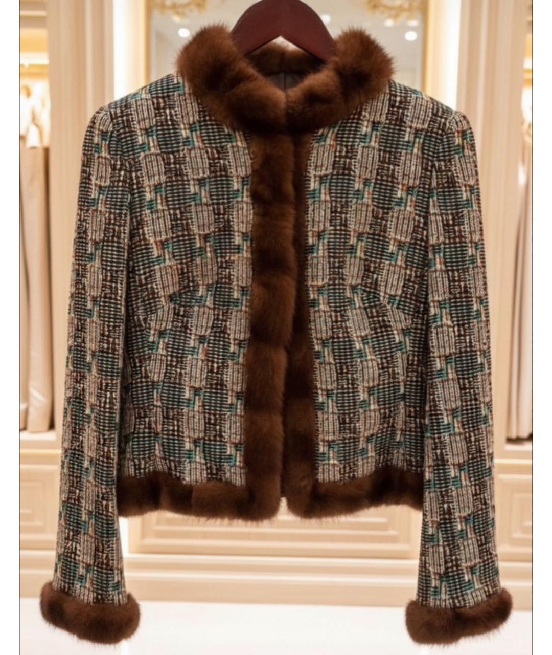 ESCADA Мульти полиэстеровый костюм с юбками, фото 7