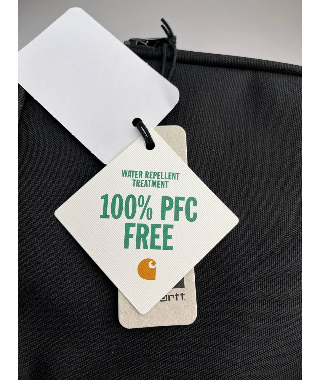 CARHARTT WIP Черная тканевая сумка на плечо, фото 6