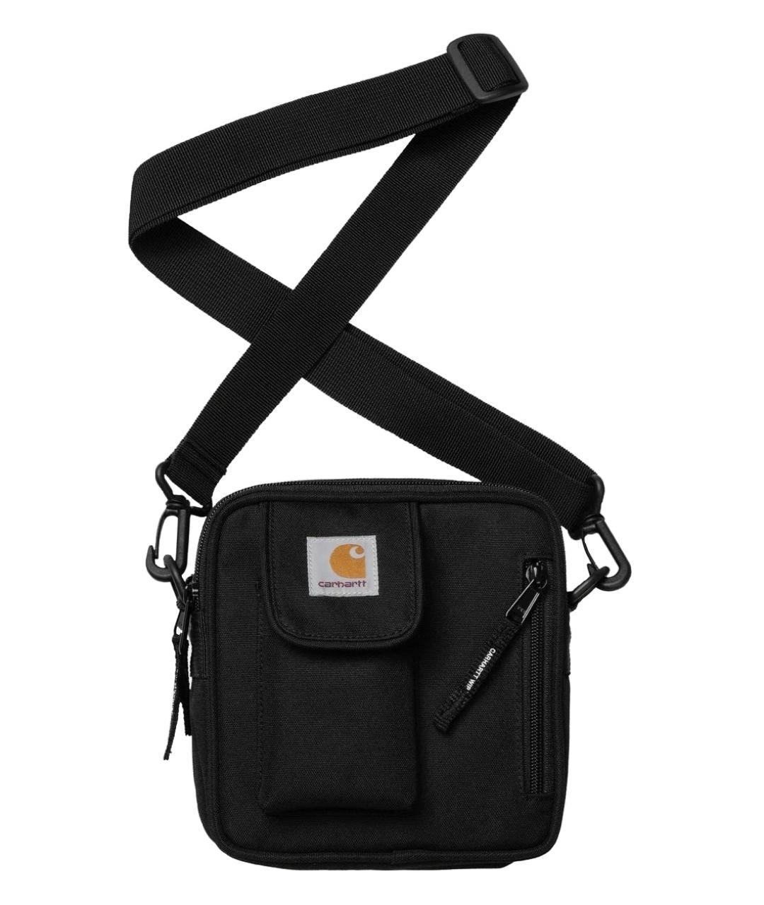 CARHARTT WIP Черная тканевая сумка на плечо, фото 1