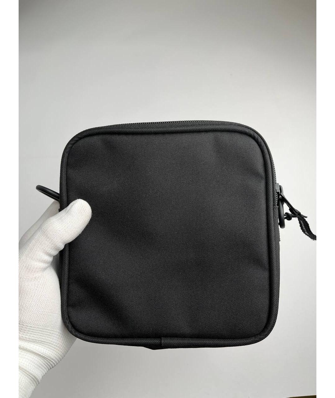 CARHARTT WIP Черная тканевая сумка на плечо, фото 4