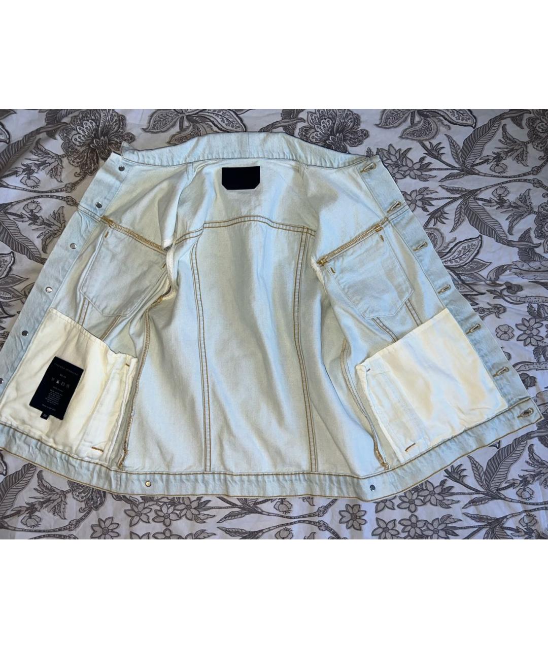 PROENZA SCHOULER Голубой деним жилет, фото 5