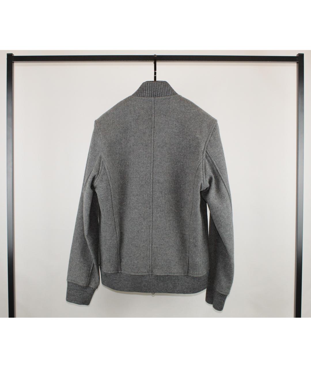 BARBA Серая шерстяная куртка, фото 2