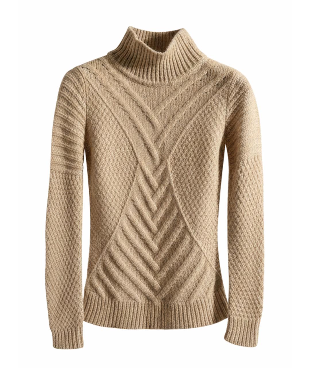 BALMAIN Коричневая водолазка, фото 1