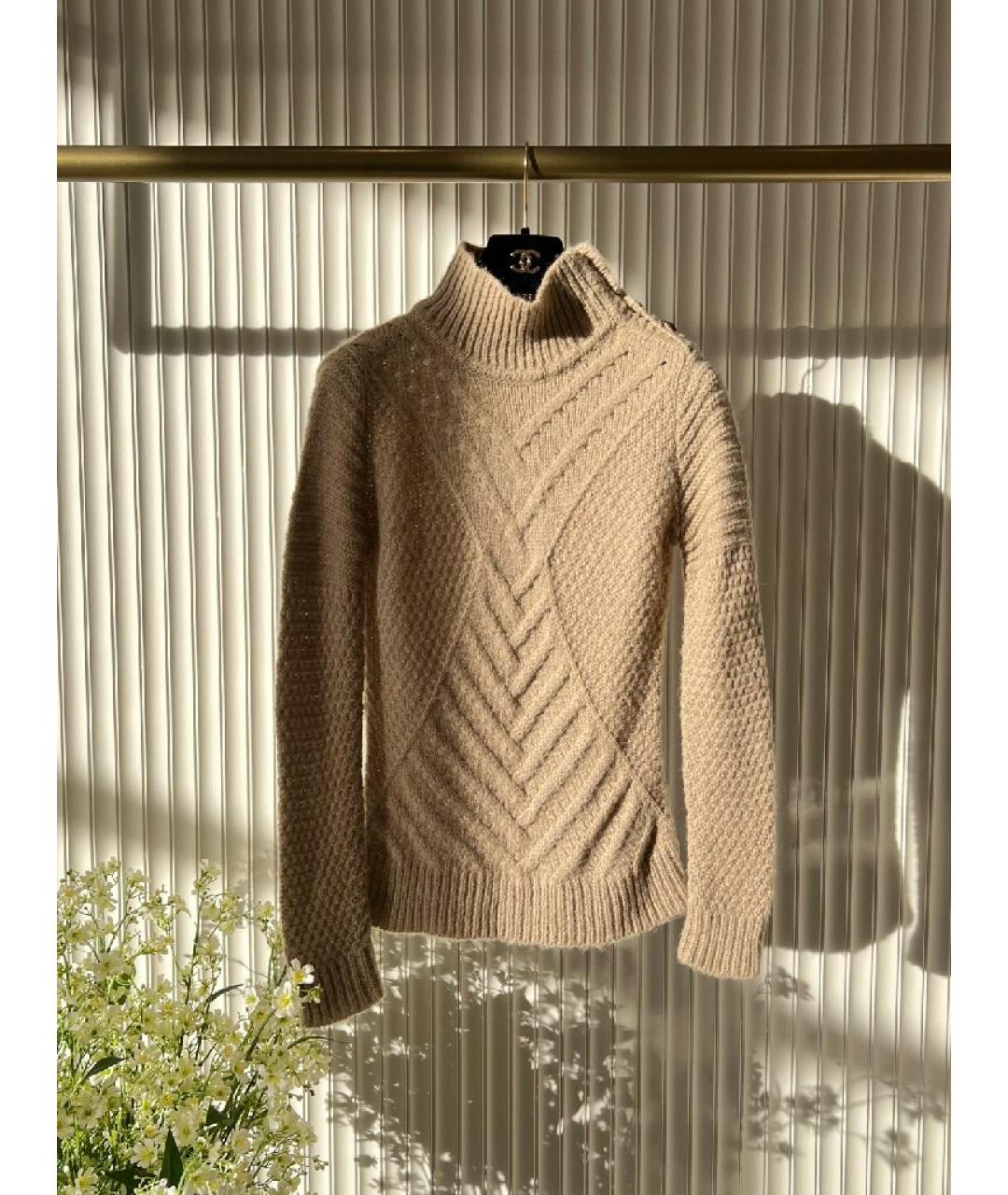 BALMAIN Коричневая водолазка, фото 8