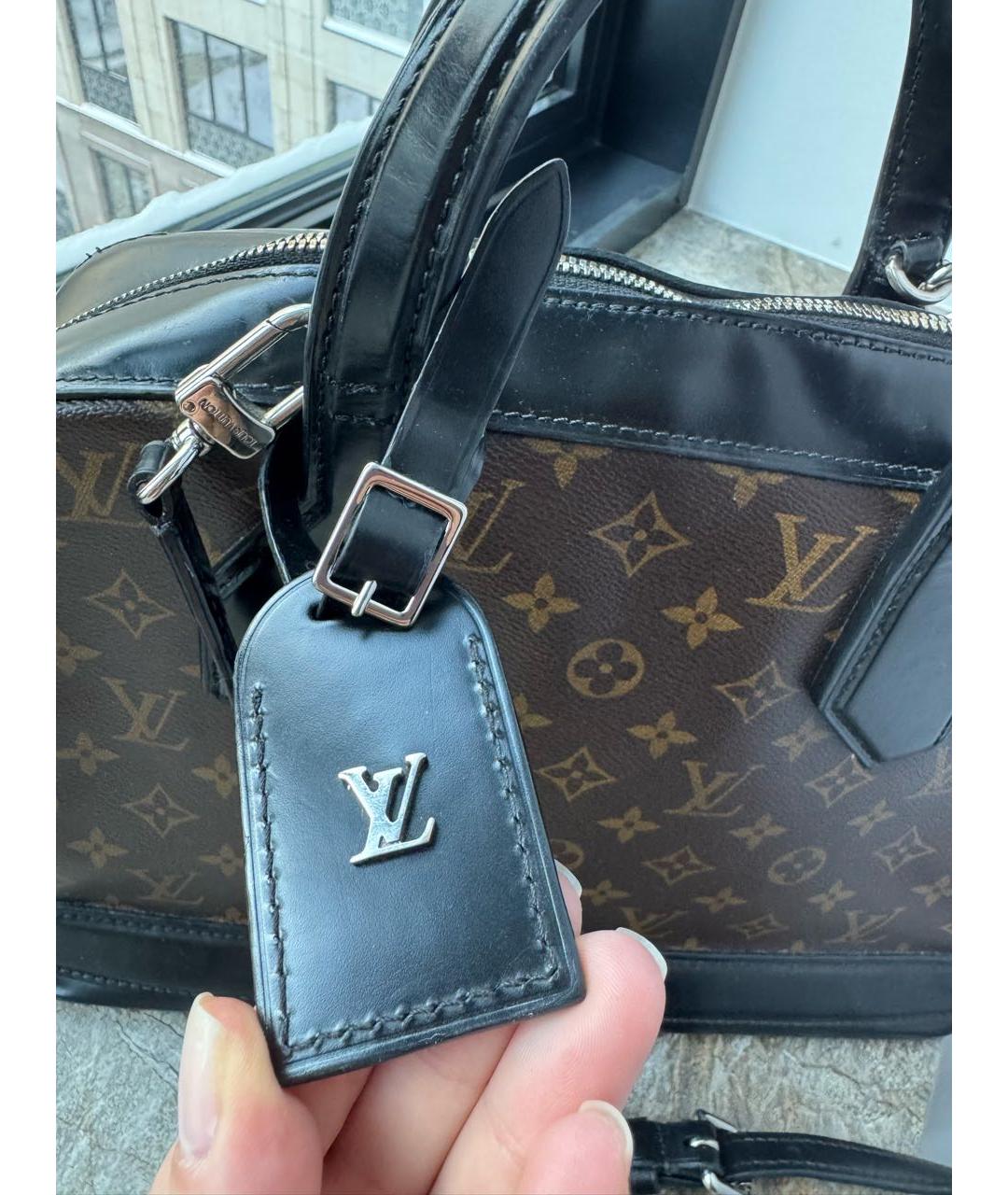 LOUIS VUITTON Коричневая сумка тоут, фото 6