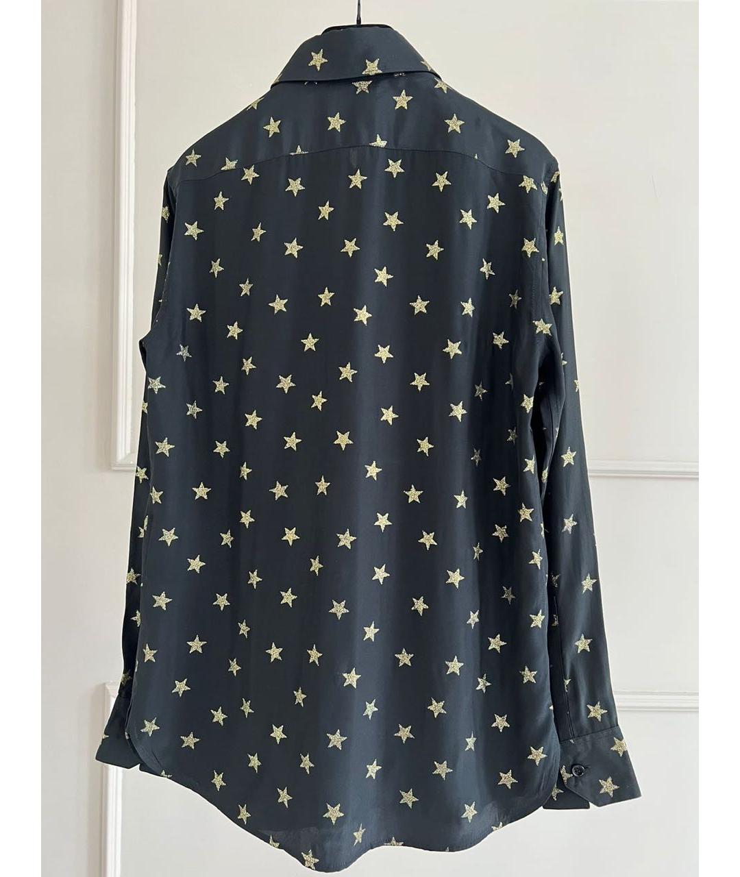 SAINT LAURENT Черная блузы, фото 2