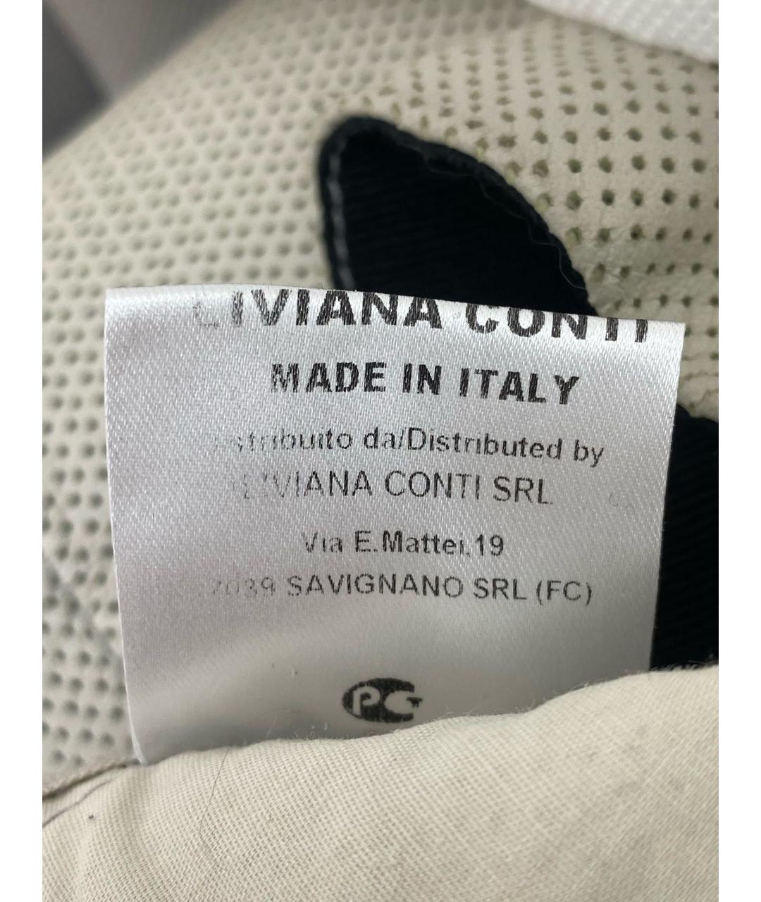 LIVIANA CONTI Бежевая кожаная куртка, фото 8