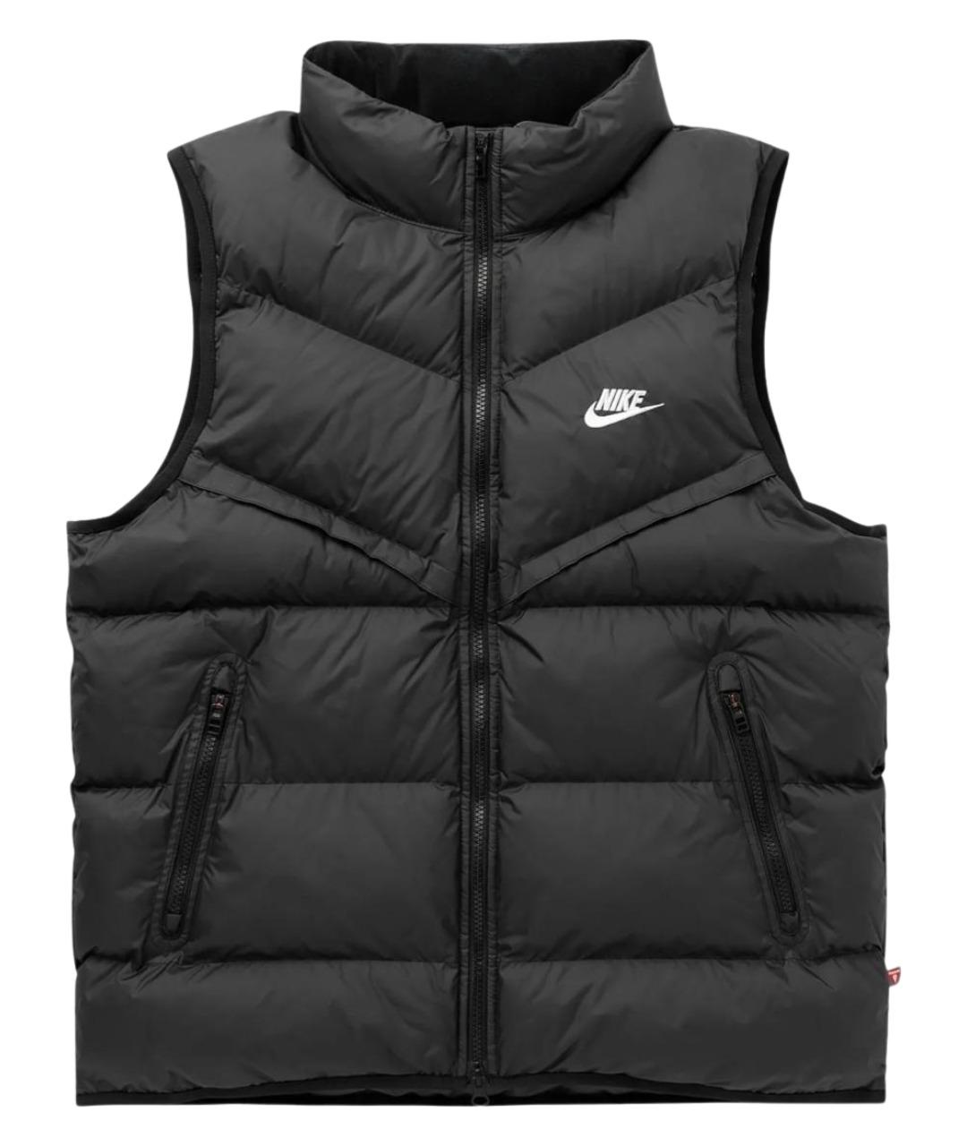 NIKE Черный жилет, фото 1