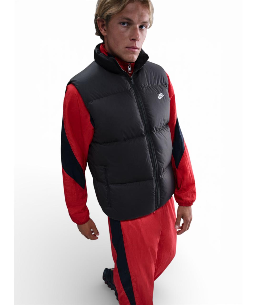 NIKE Черный жилет, фото 6