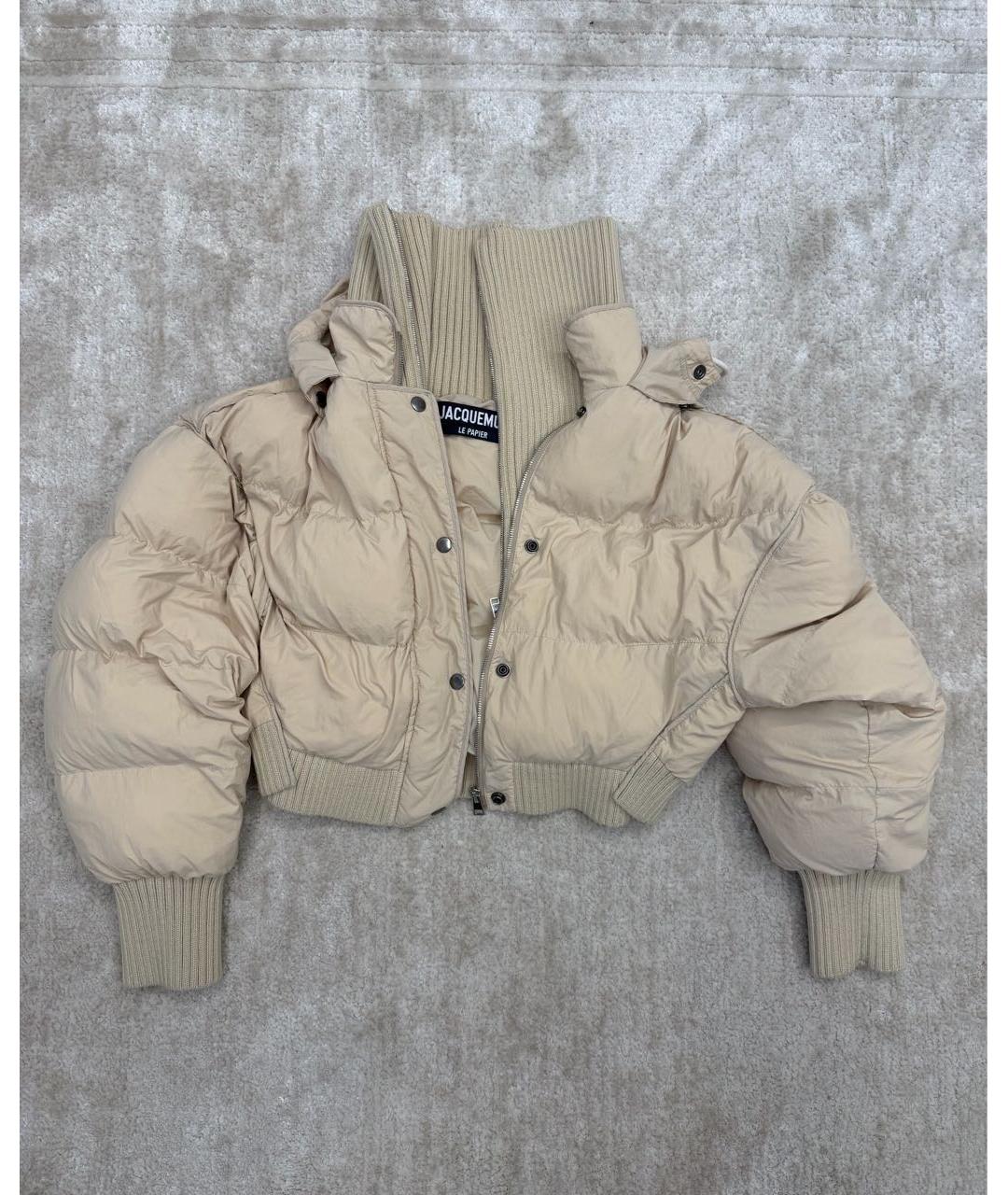 JACQUEMUS Бежевая куртка, фото 7